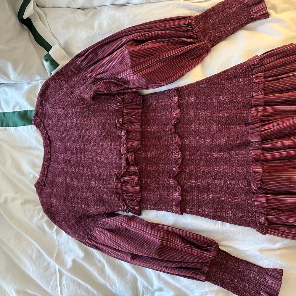 Loveshackfancy bodycon dress